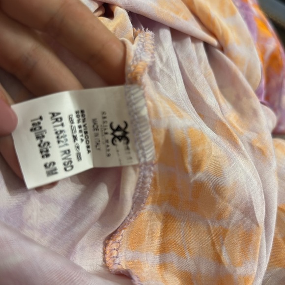 Cecile Wang viscose/silk blouse size medium - Picture 6 of 6